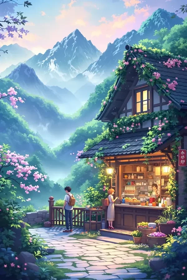 山间小店的午后 番剧封面